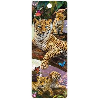 Obrázek z Záložka 3D 15,5x5,7cm - leopard (25) 